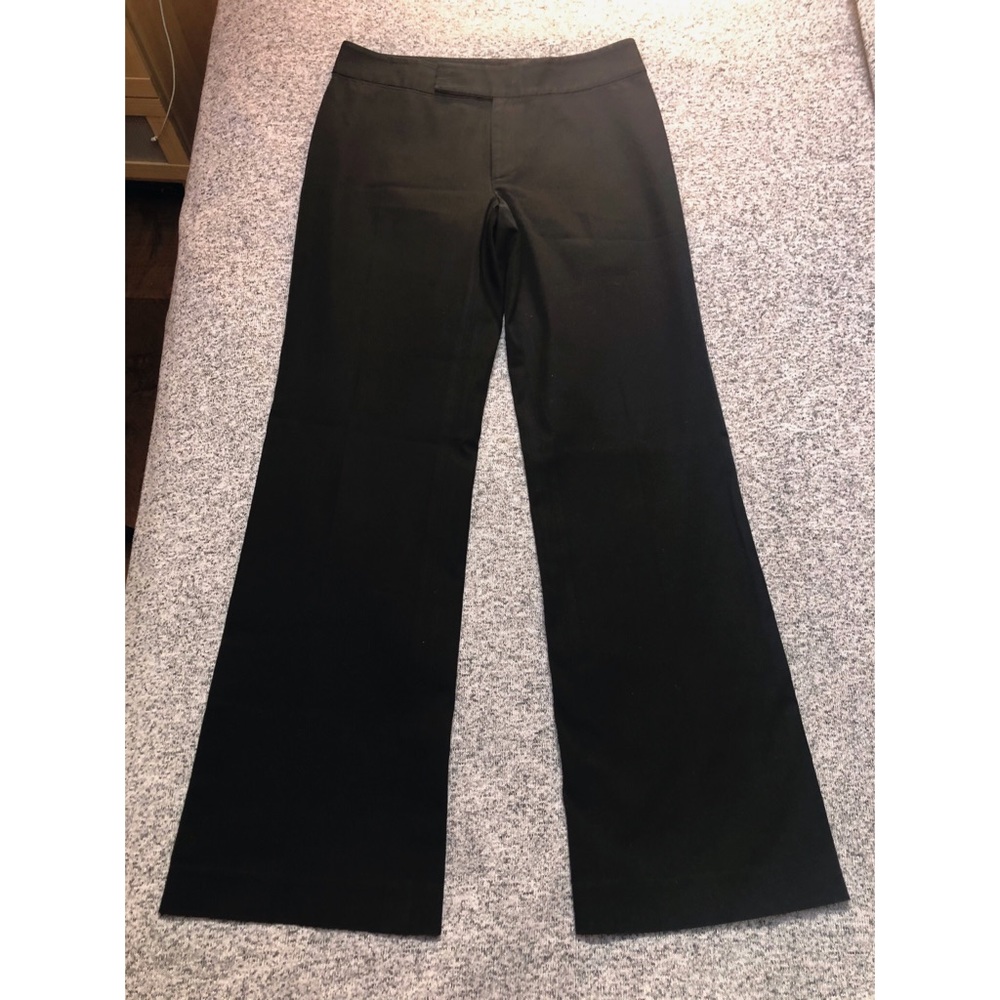 Banana Republic Harrison Stretch Black Trousers